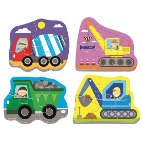 Trefl baby puzzle radna vozila (3,4,5,6) Cene