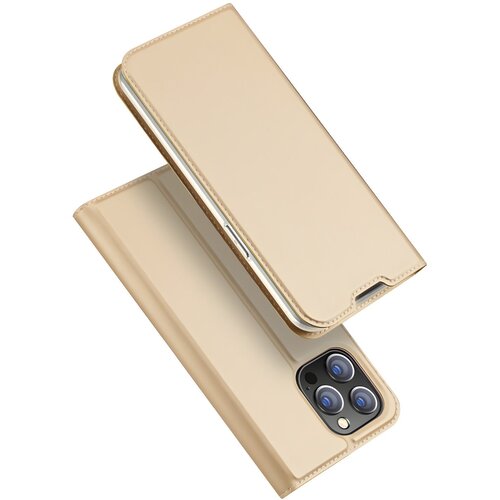  Knjigasta futrola DUX DUCIS Skin Pro za Apple iPhone 14 Pro Max - Zlatna KP22495 Cene