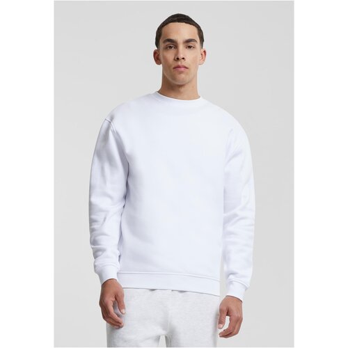 Urban Classics Men&amp;#039;s Basic Sweatshirt UC - White Slike