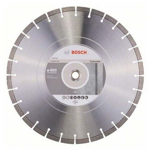 Bosch dijamantska rezna ploča Best for Concrete 400 x 20, 00 + 25, 40 x 3, 2 x 12 mm, 2608602659 Cene