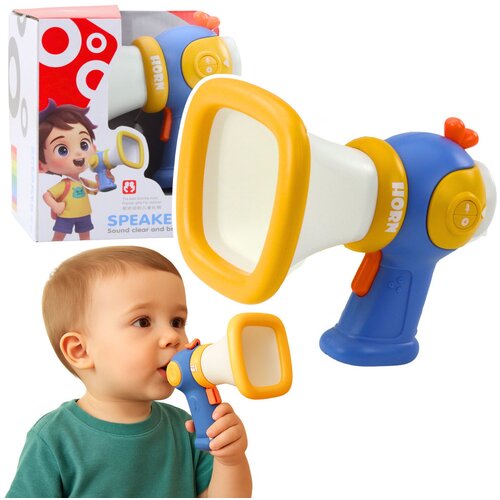  Megaphone for Kids Voice Changer Light Effects Blue Cene