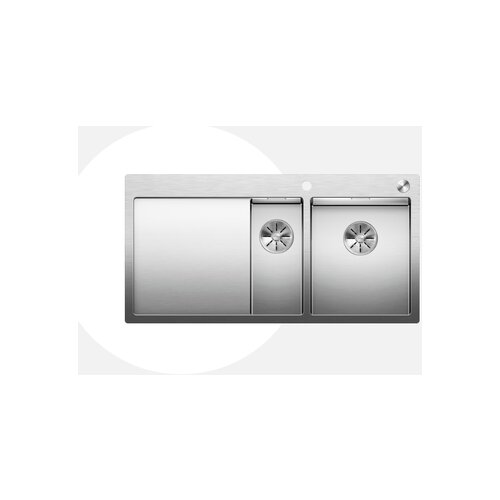 Blanco sudoper CLARON 6 S-IF InFino INOX 18/10, DESNO, s dalj.upr. PushControl Slike