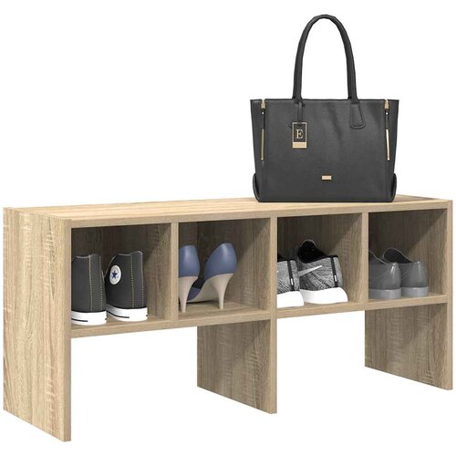 vidaXL Stalak za cipele složiv sonoma hrast 89,5x30x40 cm Cijene