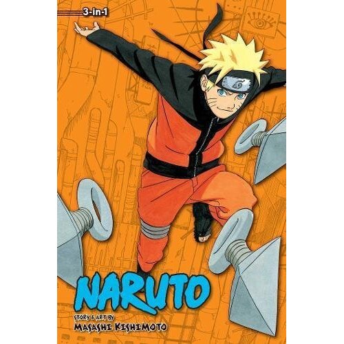 Harper Collins Publishers Ltd Masashi Kishimoto - Naruto 3-in-1 Edition, Vol. 12 Cene