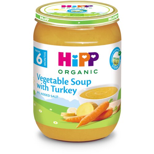 Hipp supa od povrća sa ćuretinom 190g 6M+ Cene
