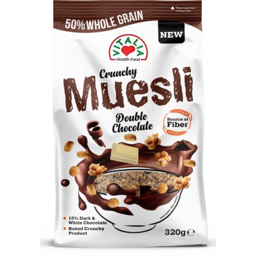 Vitalia musli crunchy dupla cokolada 320G Cene