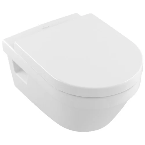 Villeroy & Boch WC školjka brezrobna z desko s počasnim zapiranjem DirectFlush OMNIA 5684 HR 01