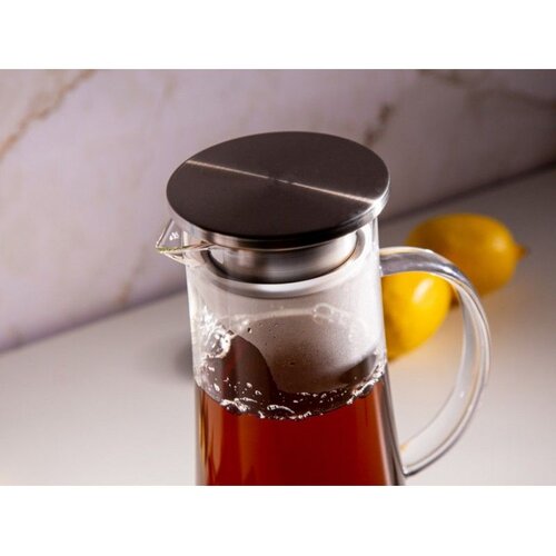 Altom design termo-stakleni vrč s dvostrukim stijenkama s poklopcem Andrea 1200 ml - 0103009136 Slike