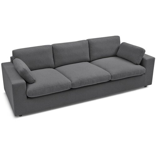 Bobochic Paris Temno siva sedežna garnitura 250 cm Belair &amp;ndash; Slike