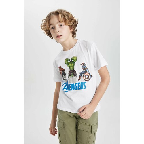 Defacto Boy Marvel Avengers Crew Neck Jersey Short Sleeve T-Shirt Slike