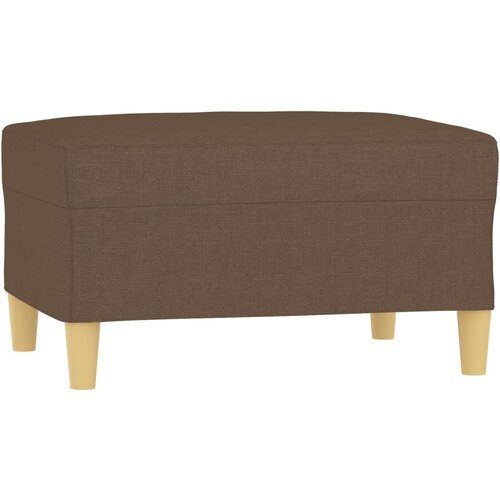 vidaXL Stolček za noge rjavo 70x55x41 cm blago, (20983725) Cene