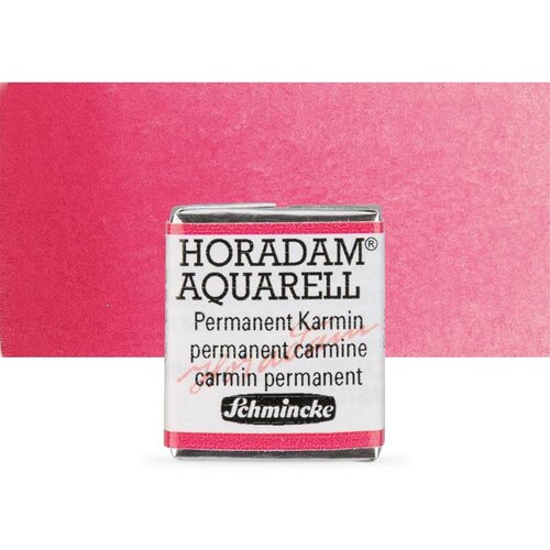Akvarel boje Schmincke Horadam pola posudice 353 Permanent Carmine Slike