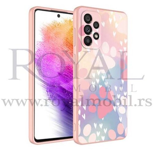 futrola pink hart silikon za samsung A736 galaxy A73 5G roze Slike