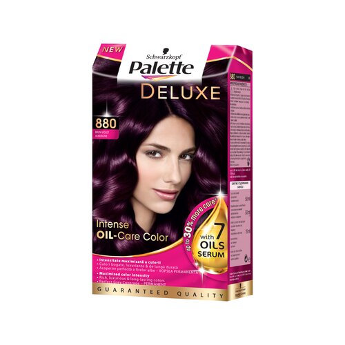 Schwarzkopf Palette Deluxe trajna boja za kosu nijansa 4-99 880 Aubergine Slike