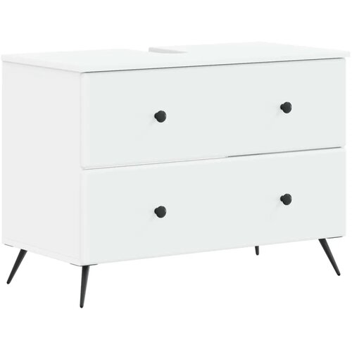  Kupaonski ormarić za sudoper BREDA Bijela 82 x 41 x 59 cm - Bijela Cijene