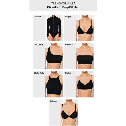 Trendyol Ženski bikini gornji dio Detailed Cene
