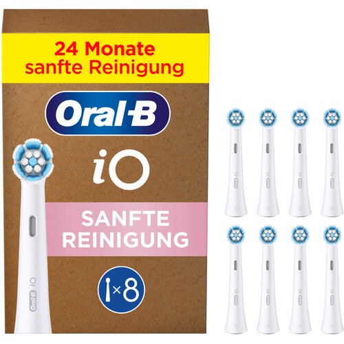 Oral-b zamjenske cetkice iO nježno 8 ci&scaron;cenje komada, bijele Cijene