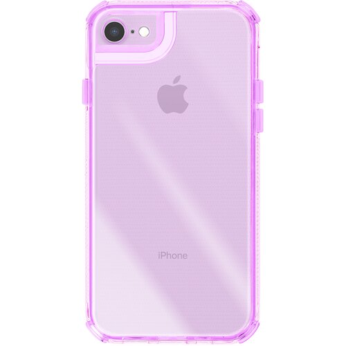 AVIZAR Ovitek za iPhone 7 / 8 / SE 2022, dvomaterialna zasnova, teksturiran, nedrseč, Vijolična, (5000190594) Cene