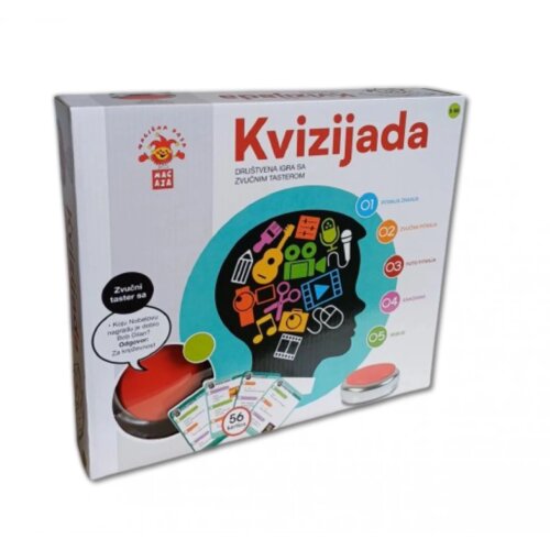 DRUŠTVENA igra SR Kvizijada 2 u 1 14522 Cene