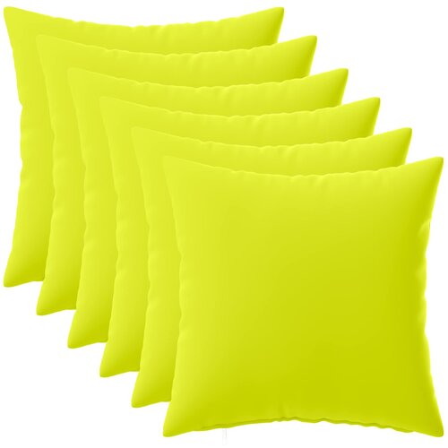  Presvlaka za jastuk 6 pcs HEERLEN Svijetlo zelena. 45 x 45 cm Cene