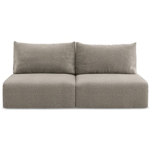 Makamii Bež sklopiva/s prostorom za odlaganje sofa 216 cm Kalena – Cijene