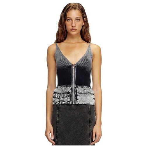 Diesel ženski top sa kargo džepovima DSA16896 0QMAN 900 Slike