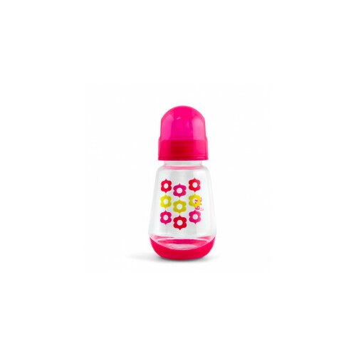 Elfi plastična flašica sa silikonskom cuclom 150 ml RK01 - roze Cene