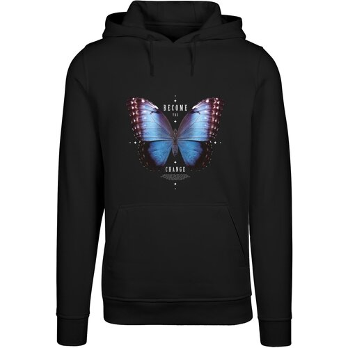 Mister Tee Men&amp;#039;s sweatshirt Become The Change Butterfly Hoody black Slike