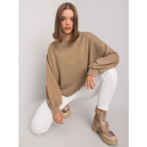 ex moda Sweatshirt-EM-BL-536/2.04-dark beige Cene