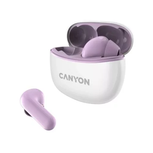 Canyon TWS-5 Bluetooth headset, Purple