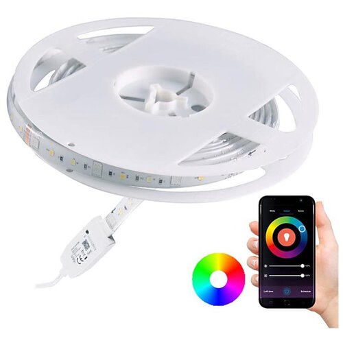  RGB LED prigu&scaron;iva traka za spolja&scaron;nju upotrebu, Wi-Fi, 8W, IP65, 2 m, Tuya Cene