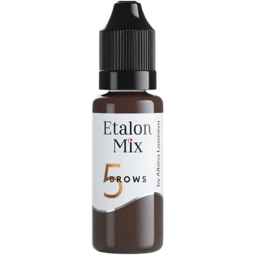 Etalon Mix Pigment trajne &scaron;minke za obrve, 15ml, Crna čokolada Cene