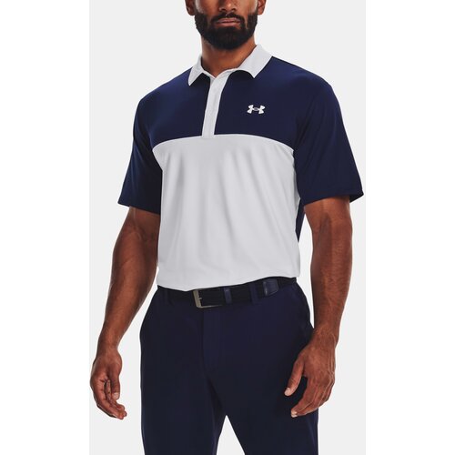 Under Armour T-Shirt UA Perf 3.0 Color Block Polo-WHT - Men Slike