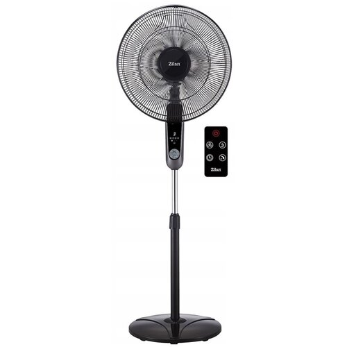 Zilan ZLN1185 Stojeći ventilator 40cm sa daljinskim i tajmerom, Crni Slike
