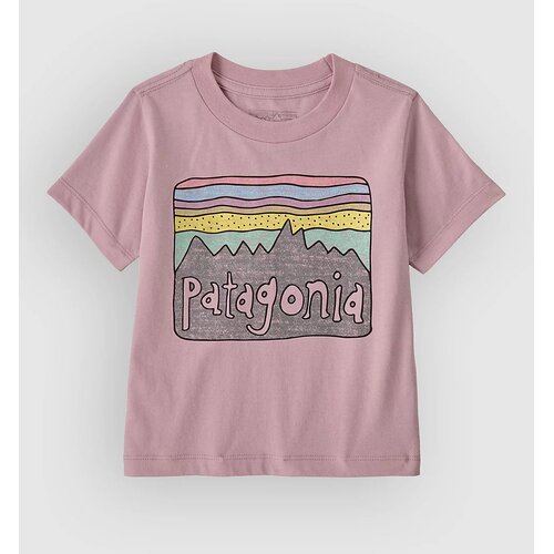 Patagonia Fitz Roy Skies Kids T-shirt quiet violet Slike