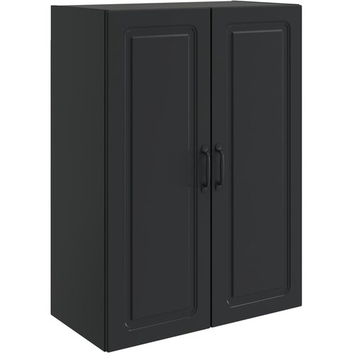 vidaXL Omara za steno Črna 66 x 34,5 x 90 cm Inženirski les, (5000246991) Cene