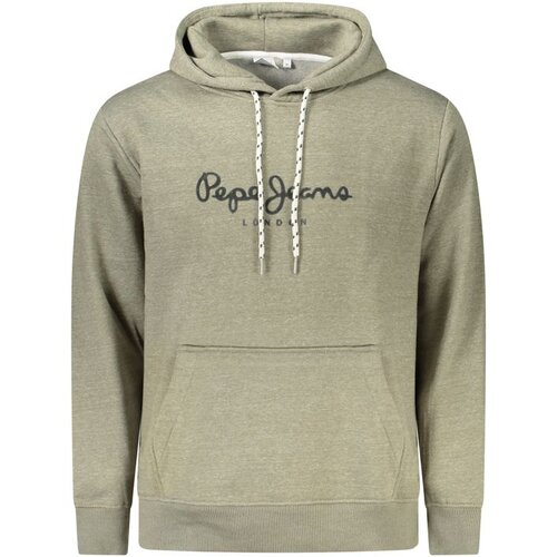 PepeJeans Mu&scaron;ka Zelena Majica s Kapuljačom na Patentni Zatvarač Cijene