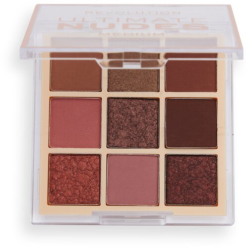 Revolution Ultimate Nudes paleta sjenila za oči 8.1 g Nijansa medium Slike
