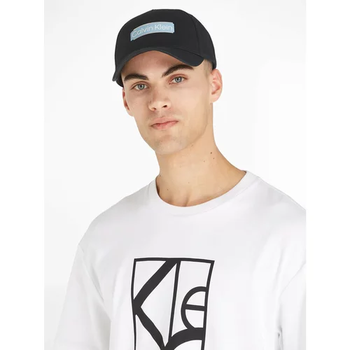 Calvin Klein Kapa s šiltom Layerd Logo Bb Cap K50K510970 Črna