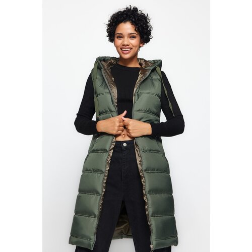 Trendyol Vest - Khaki - Puffer Slike