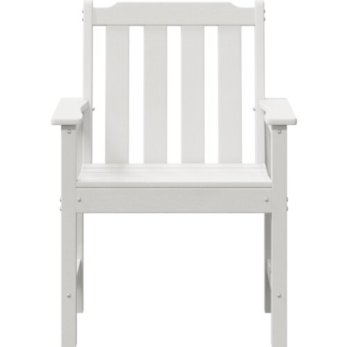 vidaXL vrtne jedilne stolice 4 kosi bele 65,5x55,5x88 cm HDPE Cene
