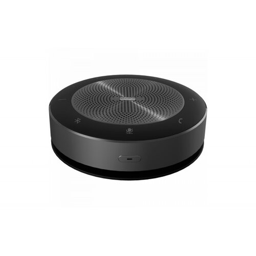 PRESTIGIO SOLUTIONS Video Conferencing Speakerphone Alpha: 5W, 6 mic, 5m (Radius), Wireless charging, Connection via USB Type-C, AUX or BT4.2+EDR Cene