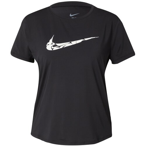 Nike w nk one swsh hbr df ss top, ženska majica za trčanje, crna FN2618 Slike