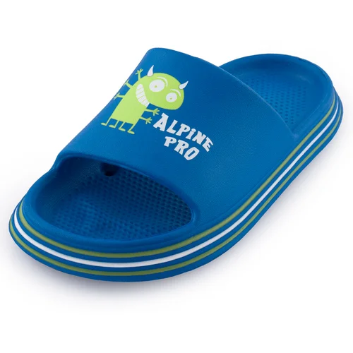 Alpine pro Children's shoes summer LARINO electric blue lemonade