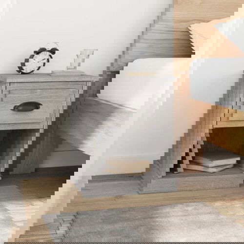  Noćni ormarići 2 kom sivog sonome 39x39x47,5 konstruirano drvo Cijene