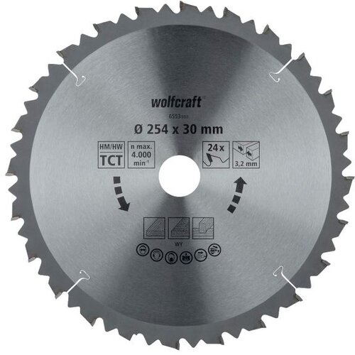 Wolfcraft list za ugaonu testeru 254x3,2x30mm Z=24 Cene