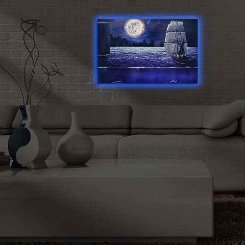 Wallity Slika sa LED osvetljenjem 4570DACT-67, 45x70 cm Cene