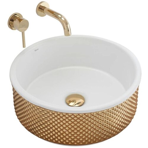 REA Bath Nadgradni umivaonik Rea Helen Gold White Cijene