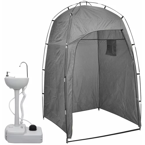 Prenosni Prijenosni stalak s umivaonikom za kampiranje sa šatorom 20 L