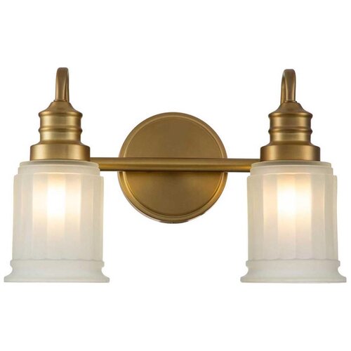  Quoizel QZ-SWELL2-BB-BATH-LED Zidno svetlo za kupatilo SWELL 2x G9/3W/230V IP44 zlatno Cene